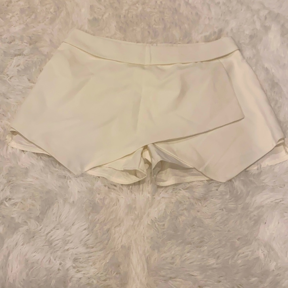 White Skort